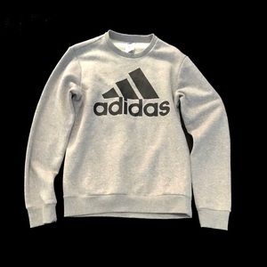 Gray Adidas Sweater